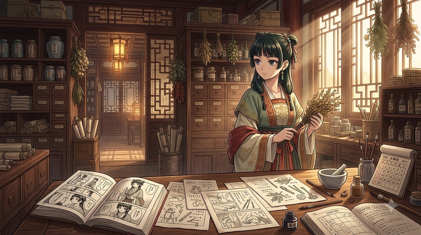 The Apothecary Diaries Manga-featured