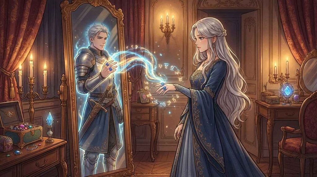 Leticia's secret identity and magical transformation in The Princess Groom