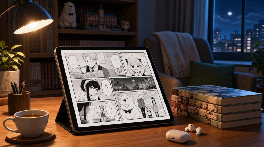 Reading Spy x Family manga online